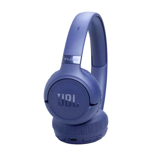 JBL Tune 680NC Headset Vezetékes és vezeték nélküli Fejpánt Hívás/zene USB C-típus Bluetooth Kék