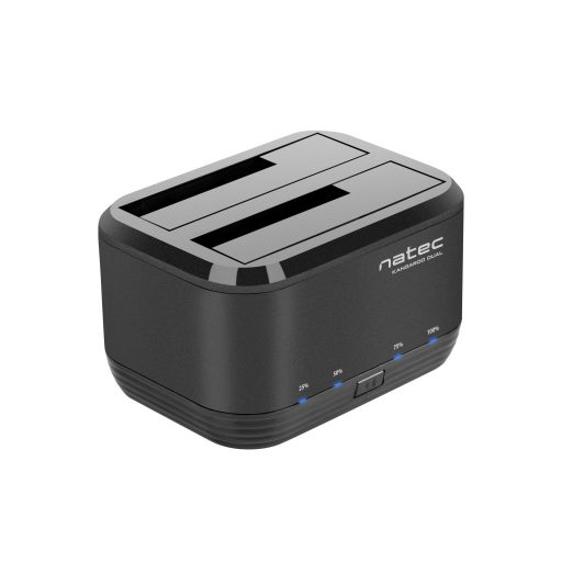 NATEC Kangaroo Dual USB 3.2 Gen 1 (3.1 Gen 1) Type-A Fekete
