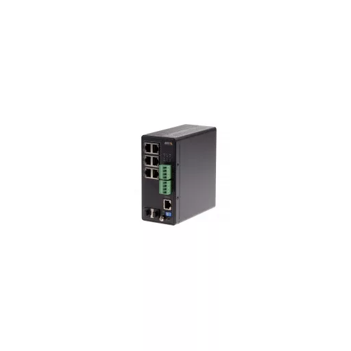 Axis 01633-001 hálózati kapcsoló Vezérelt Gigabit Ethernet (10/100/1000) Ethernet-áramellátás (PoE) támogatása Fekete