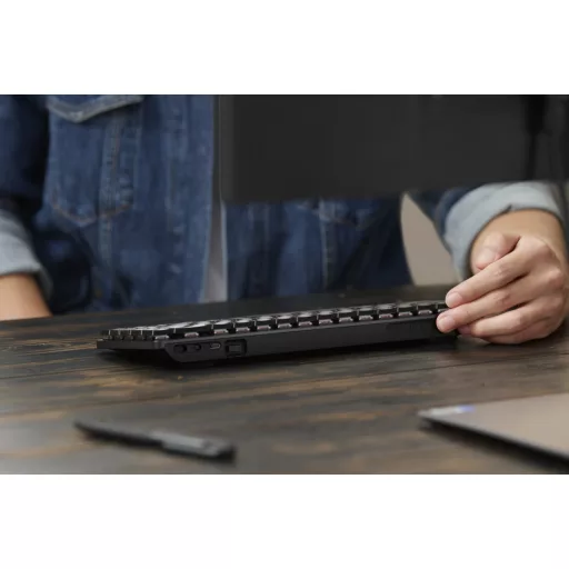 ASUS ProArt Keyboard KD300 billentyűzet Otthoni/irodai USB + RF Wireless + Bluetooth Fekete