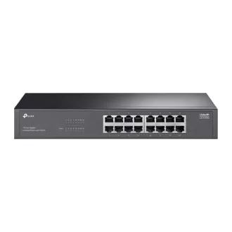   TP-Link LS1016G hálózati kapcsoló Beállítást nem igénylő (unmanaged) Gigabit Ethernet (10/100/1000) Fekete