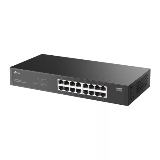TP-Link LS1016G hálózati kapcsoló Beállítást nem igénylő (unmanaged) Gigabit Ethernet (10/100/1000) Fekete