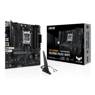   ASUS TUF GAMING A620M-PLUS WIFI AMD A620 Socket AM5 Micro ATX