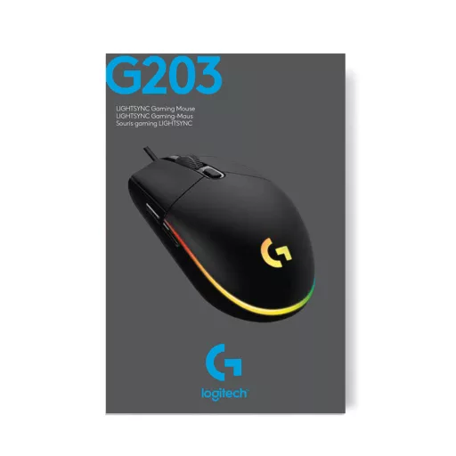 Logitech G 910-005797 egér Játék USB A típus 8000 DPI