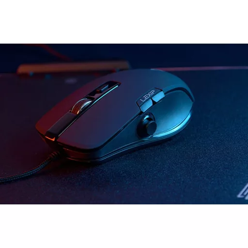 Lexip NP93 egér Játék Jobbkezes USB A típus 12000 DPI