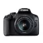 Canon EOS 2000D BK 18-55 IS II EU26 SLR fényképezőgép készlet 24,1 MP CMOS 6000 x 4000 pixelek Fekete