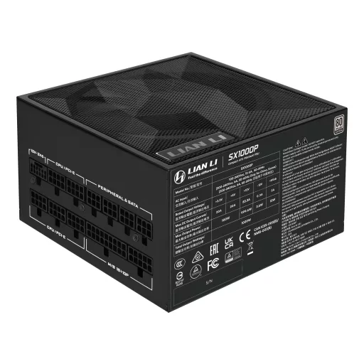 Lian Li SX1000P 1000 W 20+4 pin ATX ATX Fekete