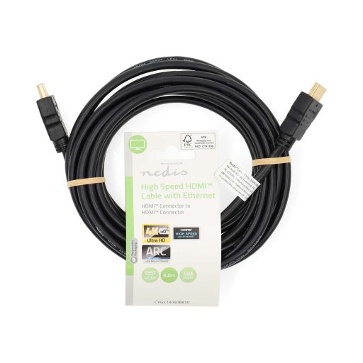Nedis CVGL34060BK50 HDMI kábel 5 M HDMI A-típus (Standard) Fekete