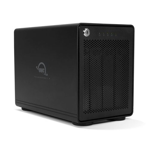 OWC ThunderBay 4 RAID lemeztömb 0 TB Tower Fekete
