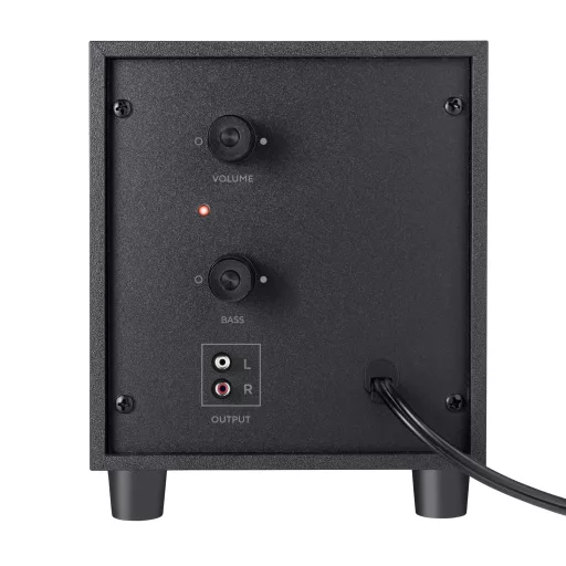 Trust Avora 2.1 hangfalszett 9 W PC Fekete 2.1 csatornák 2-utas