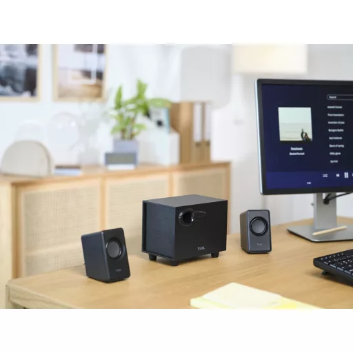 Trust Avora 2.1 hangfalszett 9 W PC Fekete 2.1 csatornák 2-utas