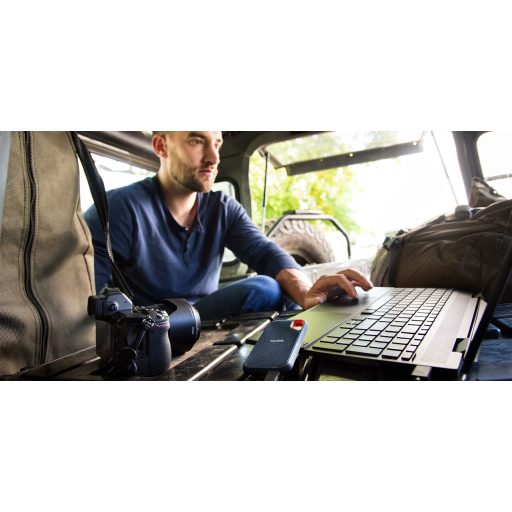 SanDisk Extreme Portable 500 GB USB C-típus 3.2 Gen 2 (3.1 Gen 2) Fekete