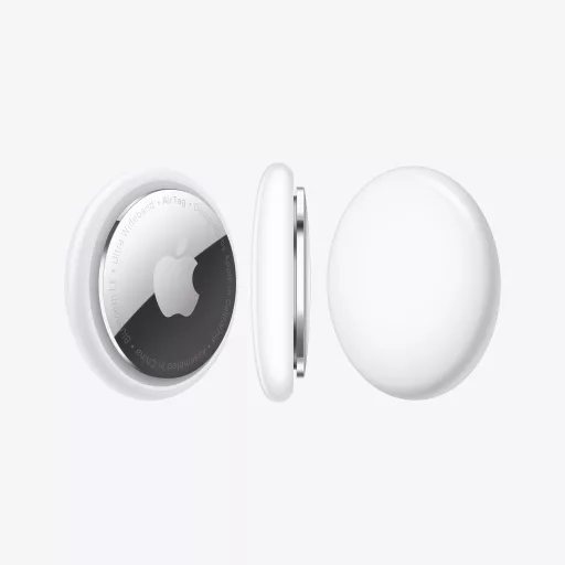 Apple AirTag Tétel Kereső Ezüst, Fehér