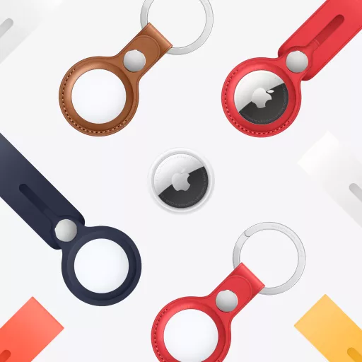 Apple AirTag Tétel Kereső Ezüst, Fehér