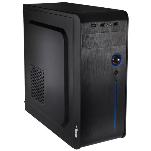Akyga AK939BL Midi Tower Fekete