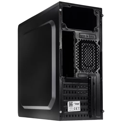 Akyga AK939BL Midi Tower Fekete