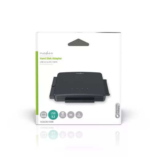 Nedis HDADIS110BK USB 3.2 Gen 1 (3.1 Gen 1)