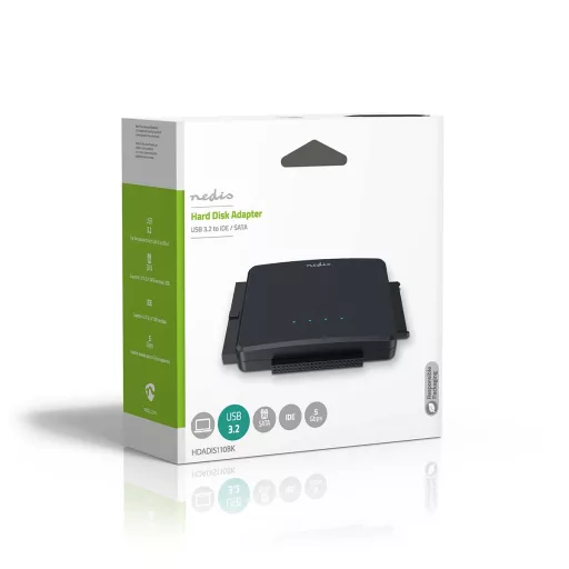 Nedis HDADIS110BK USB 3.2 Gen 1 (3.1 Gen 1)
