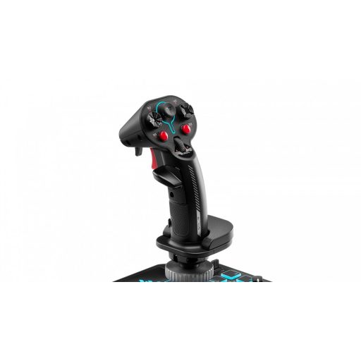 Thrustmaster Sol-R 4 HOTAS Fekete USB Joystick + motorvezérlő kar Analóg/digitális PC