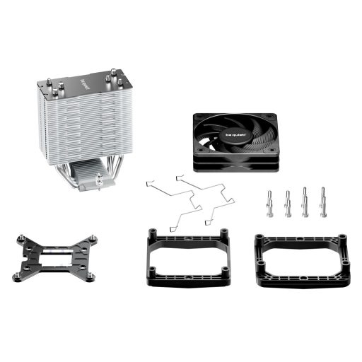 be quiet! Pure Rock Slim 3 Processzor Hűtő 10 cm Ezüst 1 db