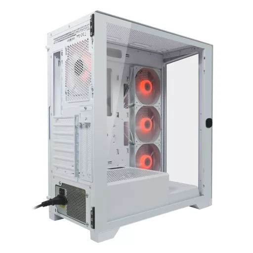 LC-Power LC-7041B-ON Midi Tower Fehér