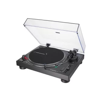   Audio-Technica AT-LP120X lemezjátszó Közvetlen hangsávos lemezjátszó Fekete Kézi