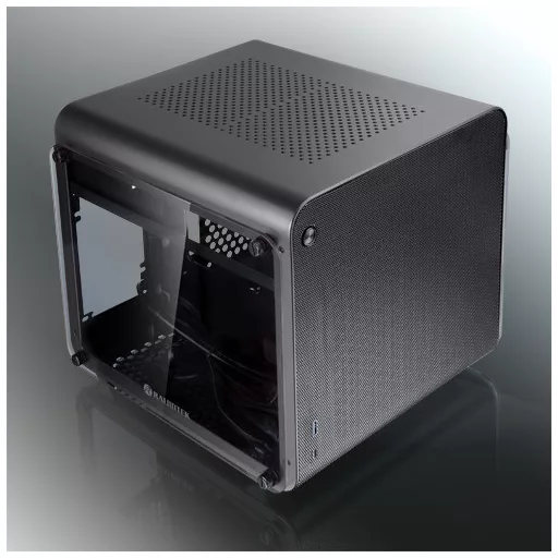 RAIJINTEK METIS EVO TGS Mini Tower Fekete