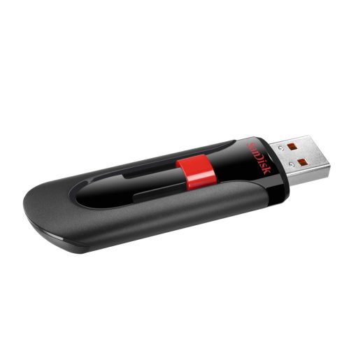 SanDisk Cruzer Glide USB flash meghajtó 64 GB USB A típus 2.0 Fekete, Vörös