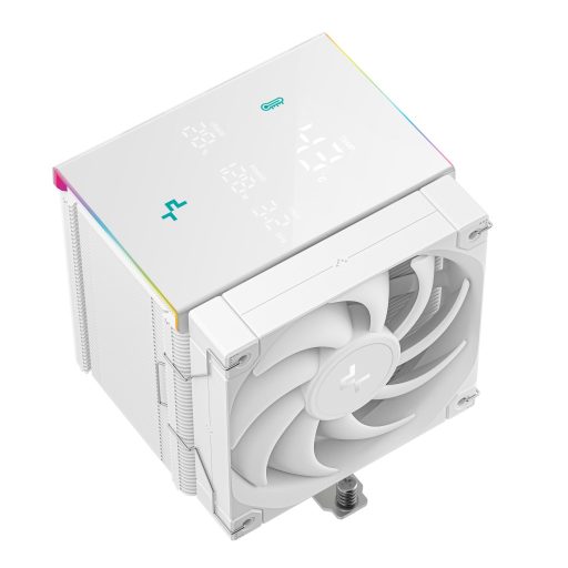 DeepCool AK500 Digital Pro WH Processzor Hűtő 12 cm Fehér