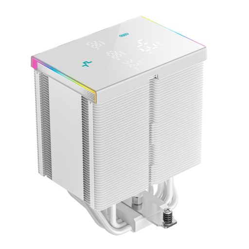 DeepCool AK500 Digital Pro WH Processzor Hűtő 12 cm Fehér
