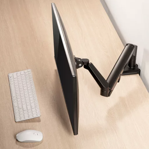 Ergo Office ER-405B asztali TV konzol 81,3 cm (32") Fekete