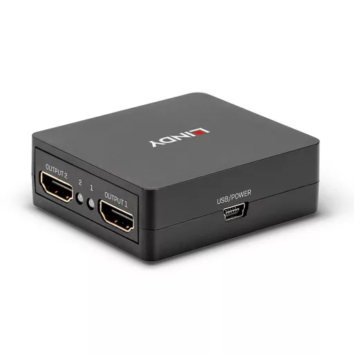 Lindy 38358 videó elosztó HDMI 2x HDMI