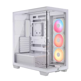 Corsair Midi Tower 3500X LXR LINK TG Fehér