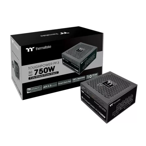 Thermaltake Toughpower PF3 750 W 24-pin ATX ATX Fekete