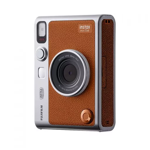 Fujifilm Instax Mini Evo 1/5" 2560 x 1920 pixelek CMOS Barna, Ezüst