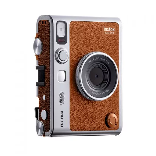 Fujifilm Instax Mini Evo 1/5" 2560 x 1920 pixelek CMOS Barna, Ezüst