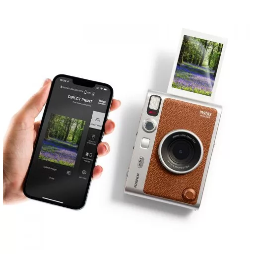 Fujifilm Instax Mini Evo 1/5" 2560 x 1920 pixelek CMOS Barna, Ezüst