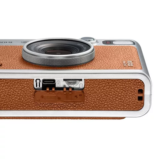 Fujifilm Instax Mini Evo 1/5" 2560 x 1920 pixelek CMOS Barna, Ezüst