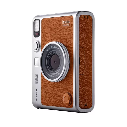 Fujifilm Instax Mini Evo 1/5" 2560 x 1920 pixelek CMOS Barna, Ezüst