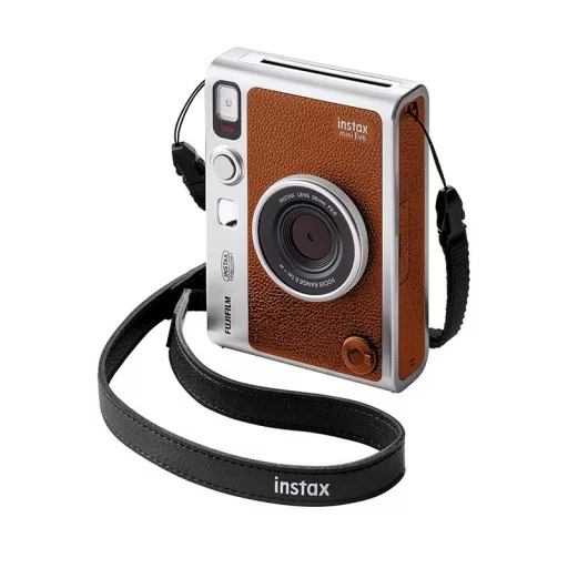 Fujifilm Instax Mini Evo 1/5" 2560 x 1920 pixelek CMOS Barna, Ezüst