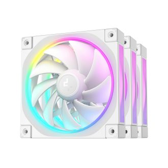 DeepCool FL12 WH-3 in 1 12 cm Fehér 3 db