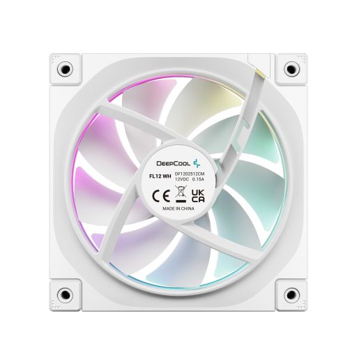 DeepCool FL12 WH-3 in 1 12 cm Fehér 3 db
