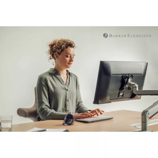 BakkerElkhuizen Evoluent D Medium Wireless egér Irodai Jobbkezes Vezeték nélküli RF Lézer 3200 DPI