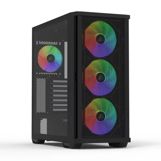 Zalman Z10 PLUS Midi Tower Fekete