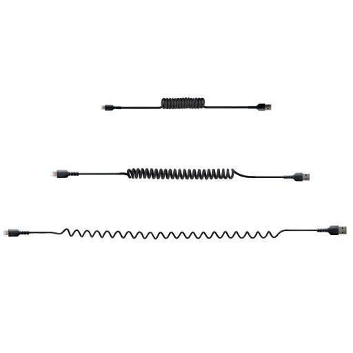 StarTech.com RUSB2ALT50CMBC Lightning kábel 0,5 M Fekete