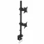 Techly ICA-LCD-350-D asztali TV konzol 68,6 cm (27") Fekete