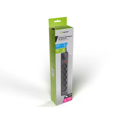 Tracer PowerWatch Fekete 5 AC kimenet(ek) 3 M