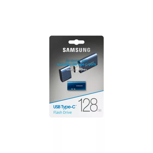 Samsung MUF-128DA USB flash meghajtó 128 GB USB C-típus 3.2 Gen 1 (3.1 Gen 1) Kék