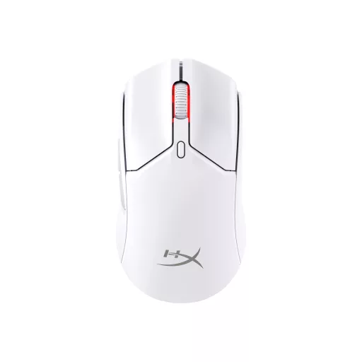 HyperX Pulsefire Haste 2 Mini Wireless White Gaming Mouse egér Játék Kétkezes RF Wireless + Bluetooth + USB Type-A Optikai 26000 DPI
