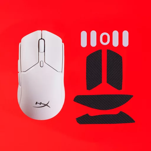 HyperX Pulsefire Haste 2 Mini Wireless White Gaming Mouse egér Játék Kétkezes RF Wireless + Bluetooth + USB Type-A Optikai 26000 DPI